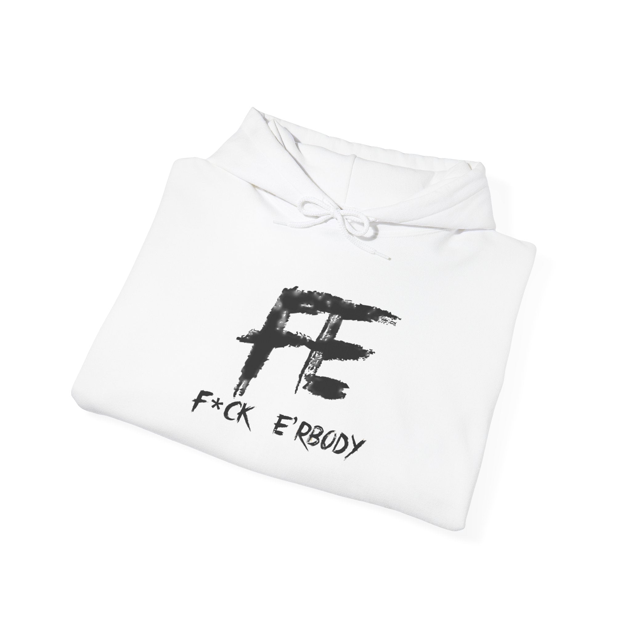 F*ck Everybody (FE) Graphic Hoodie – Edgy Streetwear Pullover