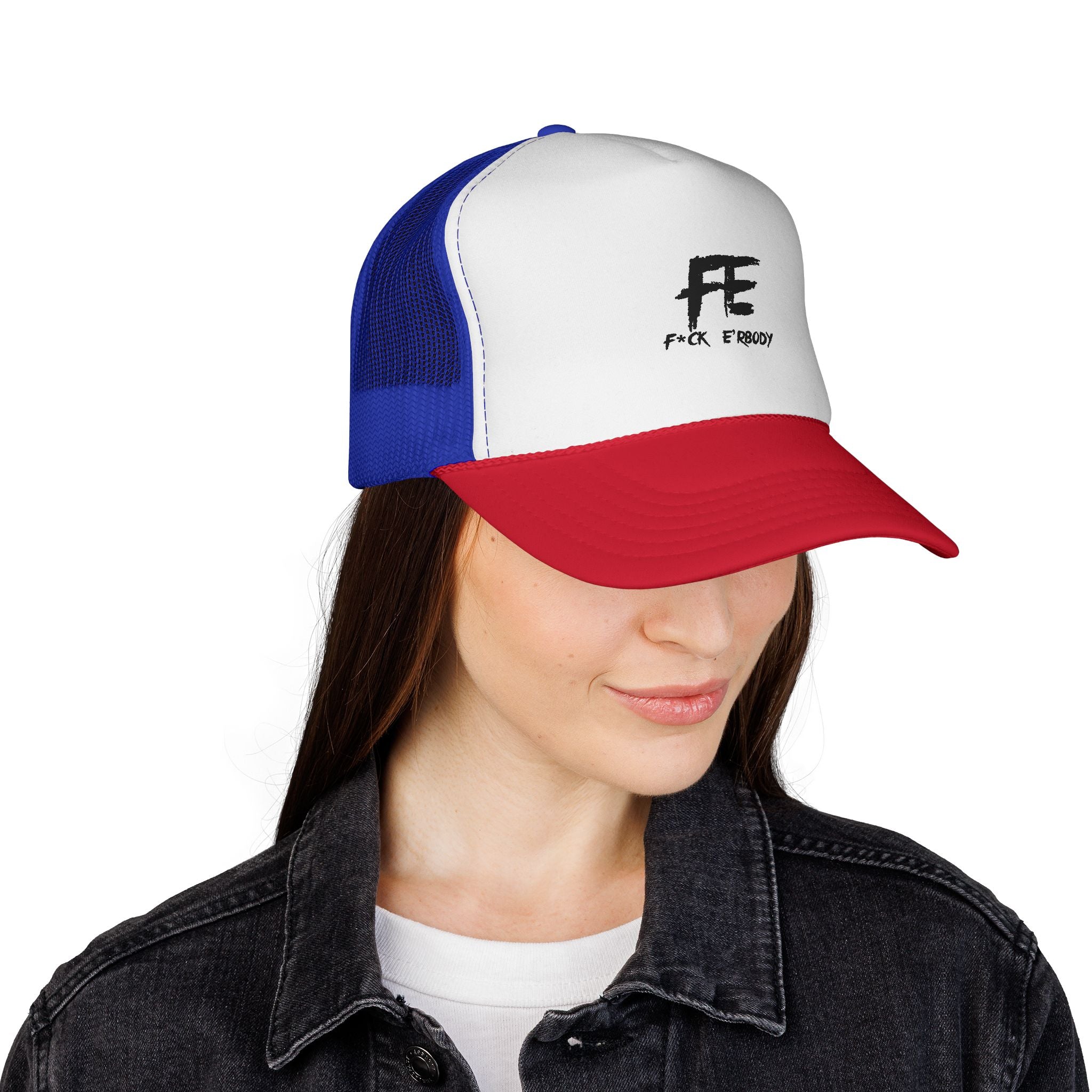 FE 'F**k Everybody' Trucker Cap - Bold Graphic Mesh Hat